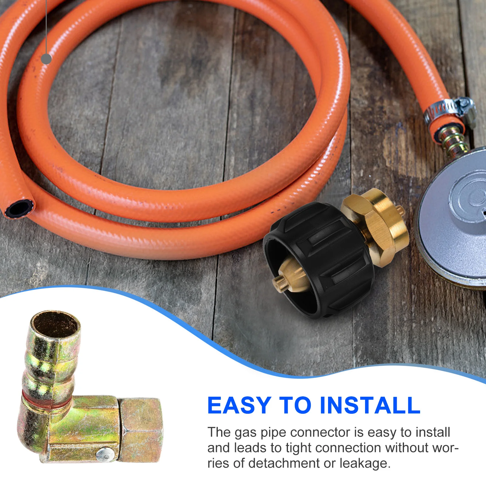 

6pcs Full Gas Water Hose Joint Adapter Gas Pipe Elbow System Cooker Joint Elbow Cooker Pipe Connector Fitting