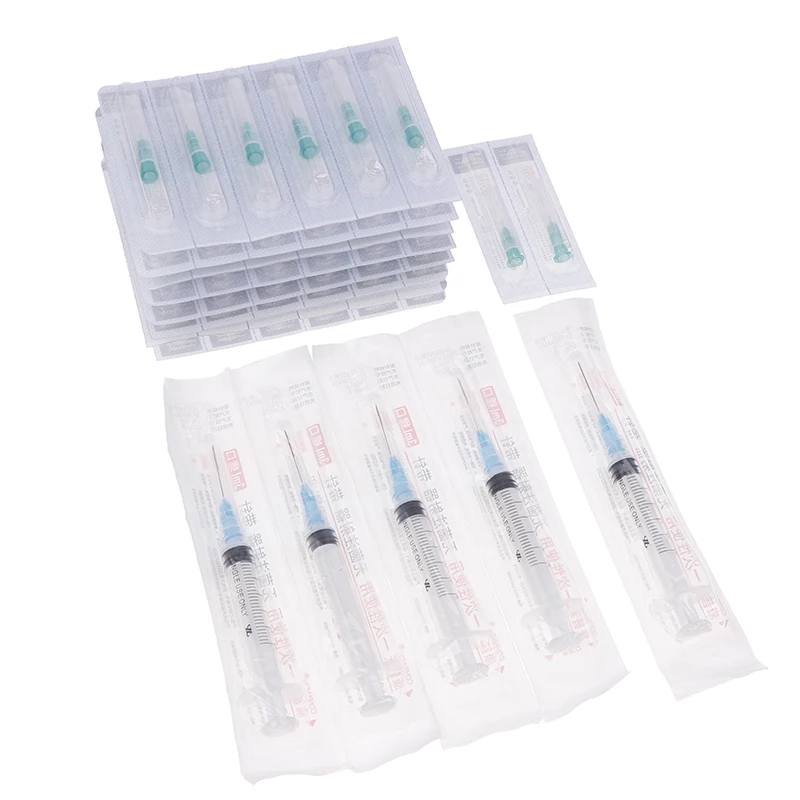 32g 4/13mm Adjustable Small Needle Disposable 32g Medical Micro-Plastic Injection Cosmetic Sterile Needle Surgical Tool