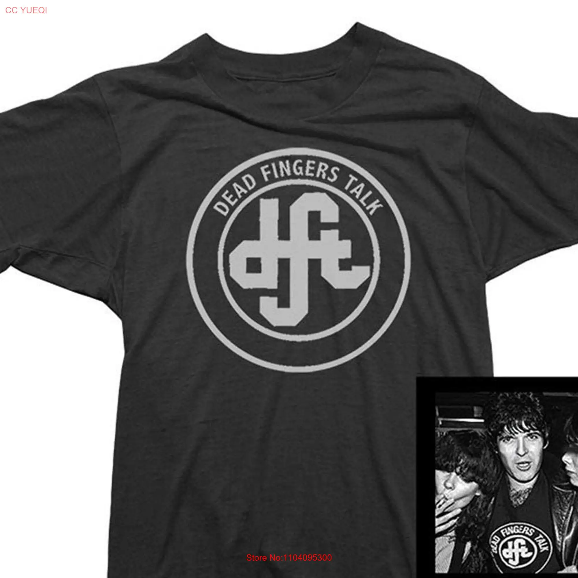 Футболка с длинным или коротким рукавом Clem Burke, официально Лицензированная