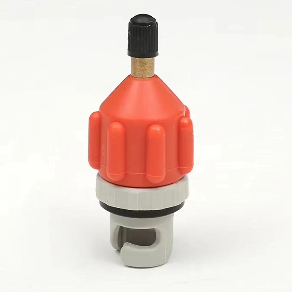 PA66+30%GF Valve Adaptor Orange Lightweight 7.8*3.4cm Black Copper+rubber Inflatable Adapter Kayak Valve Brand New