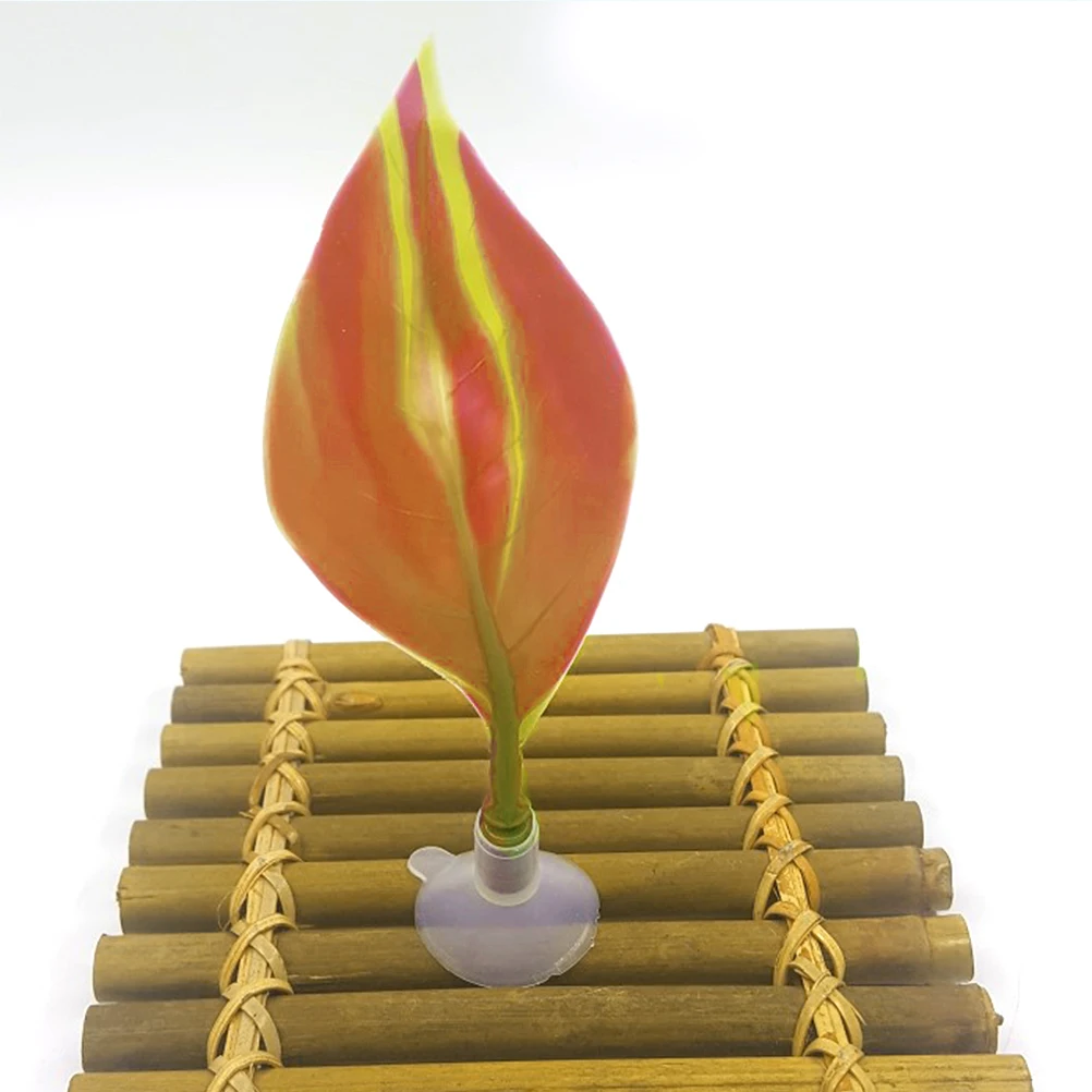 

Artificial Leaf for Aquarium Decoration Durable Eco Material High Simulation Aquarium Decoration Fish Tank nament