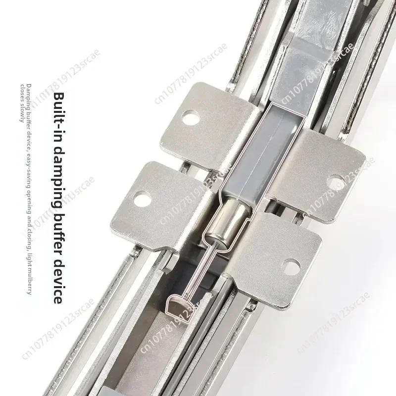 

Kitchen Cabinet System Door Lateral Hinge Wardrobe Folding Silent Slide Rail Lateral Swing Opening Door Hinge Furniture Hardware