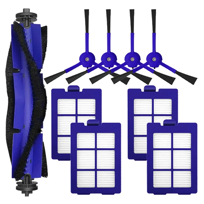 ABRG Per Anker Eufy RoboVac X8 Hybrid Robot Aspirapolvere Pezzi di Ricambio Accessori Spazzola Laterale Principale Filtro Hepa