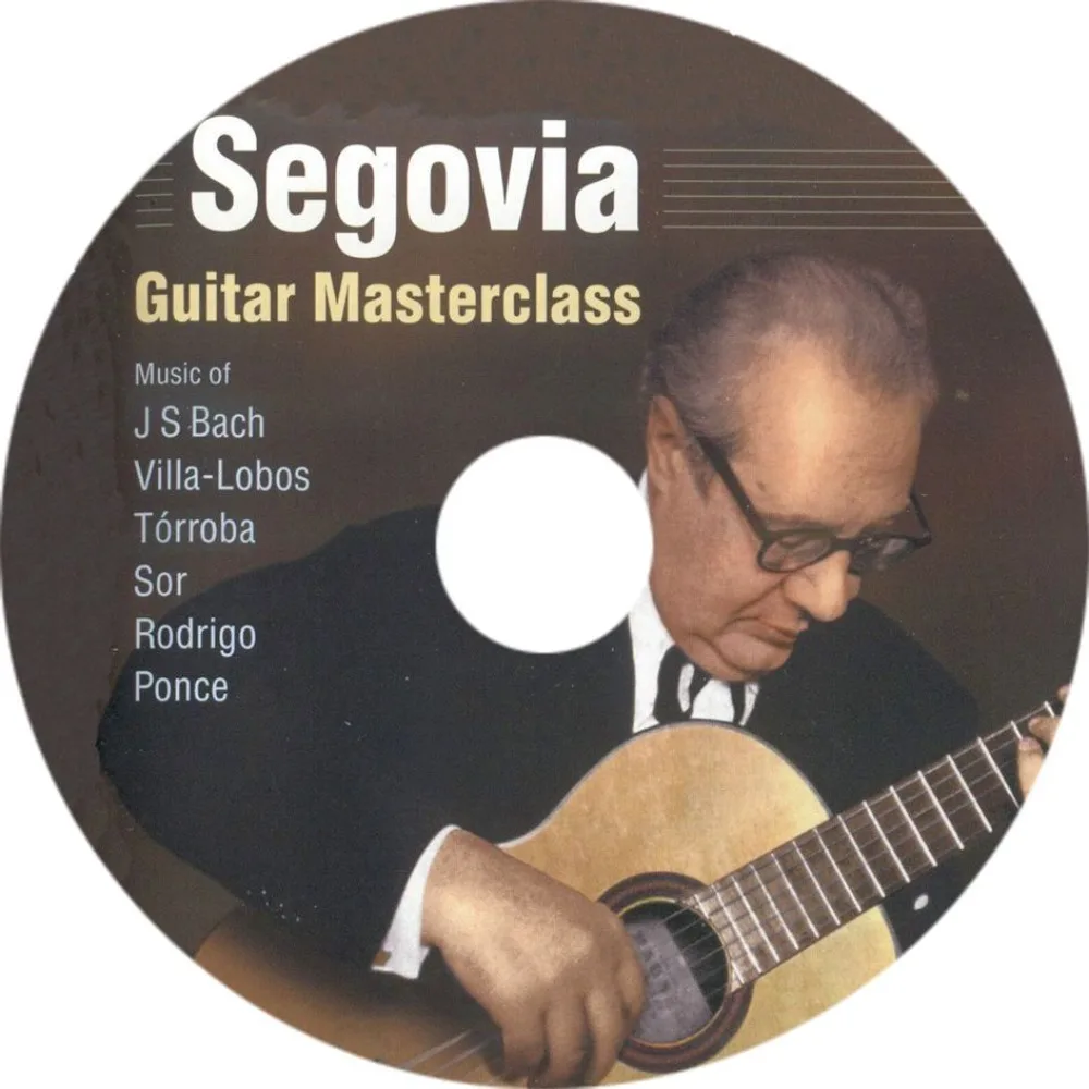

Классическая испанская гитара: Мастер Андреэс Сеговия – CD с инструментальной музыкой без потерь качества звука