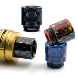 Embout buccal en résine pour atomiseur TFV12, embout goutte à goutte, accessoires précieux, élection xy, RDA, RTA, 810