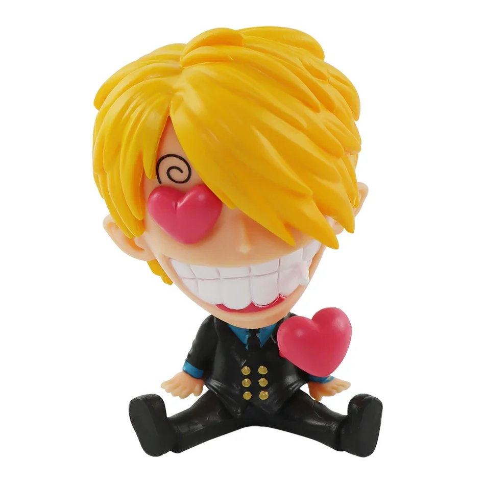 One Piece Anime Sitting Handsome Luffy Handsome PVC Model Blind Box Jobasolon Handsome Decoration Anime Periphery