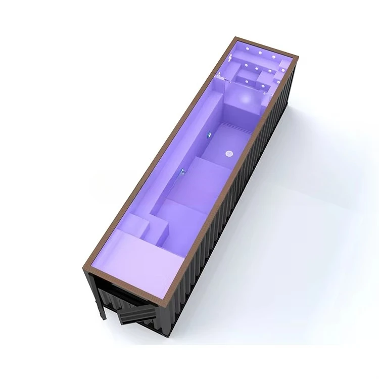 Commercial 20ft Turnkey Container Swimming Pool | 5mm Heavy-Duty Steel | All-Season Heated Resort Pool with Premium Filtration