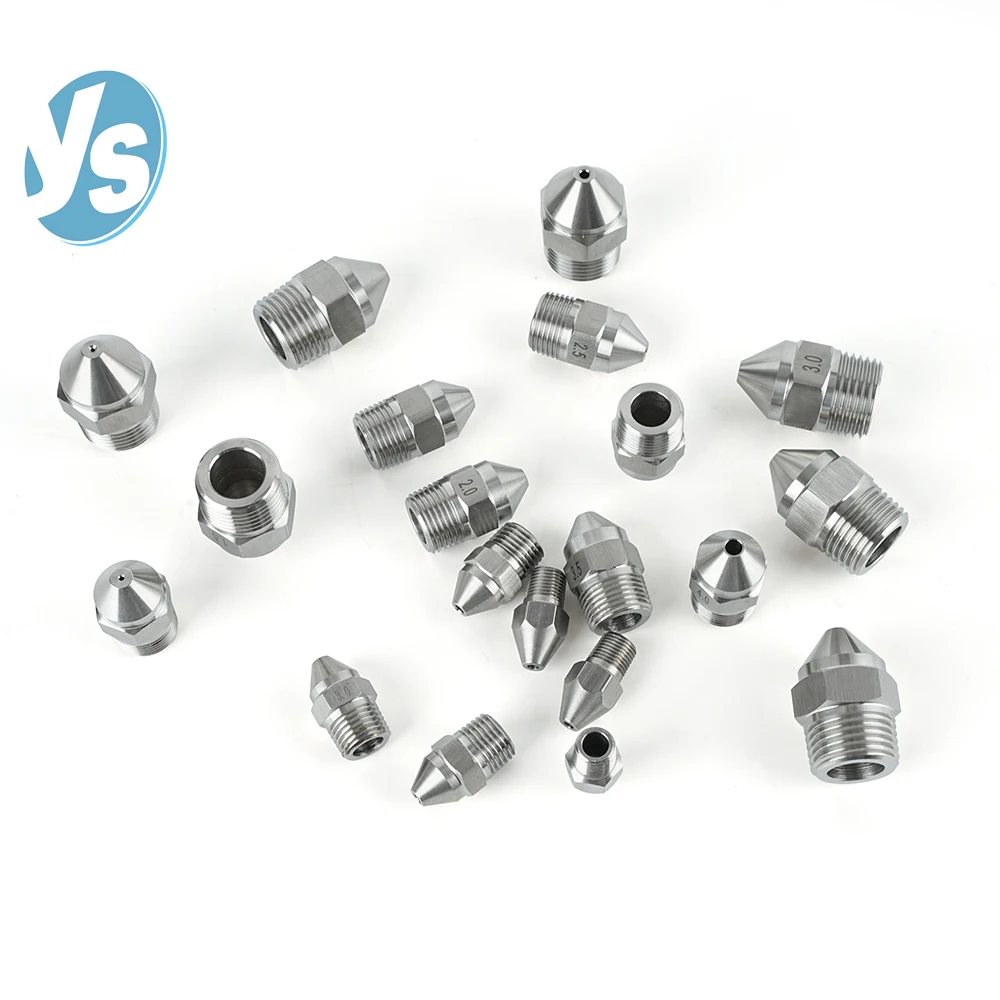 High Pressure Straight Jet Washing Nozzle Sharp Water Column Car Washing & Floor Platform Cleaning Nozzle