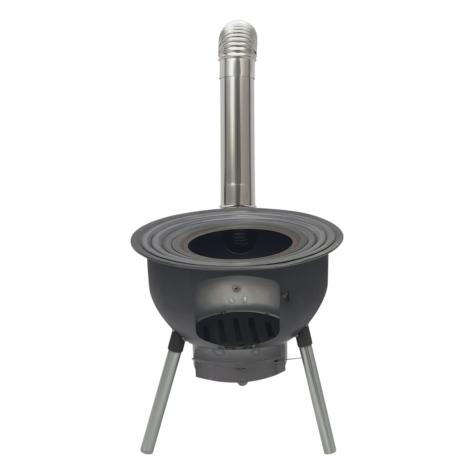 Camping Wood Stove, Portable Wood Stove for Camping, Multi-Functional Wood-Burning Stove, Supports Over 330.69 lbs