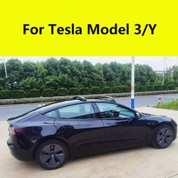 Upgrade Roof Rack Cross Bars with Antitheft Locks for Tesla Model Y Model 3 2023 Aluminum Cargo Carriers Rooftop Crossbar Holder