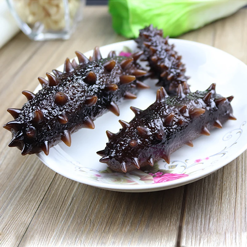 1pc Simulation Trepang Sea Cucumber Model Fake Sea Cucumber Seafood Hotel Restaurant Decoration Display Photography Props