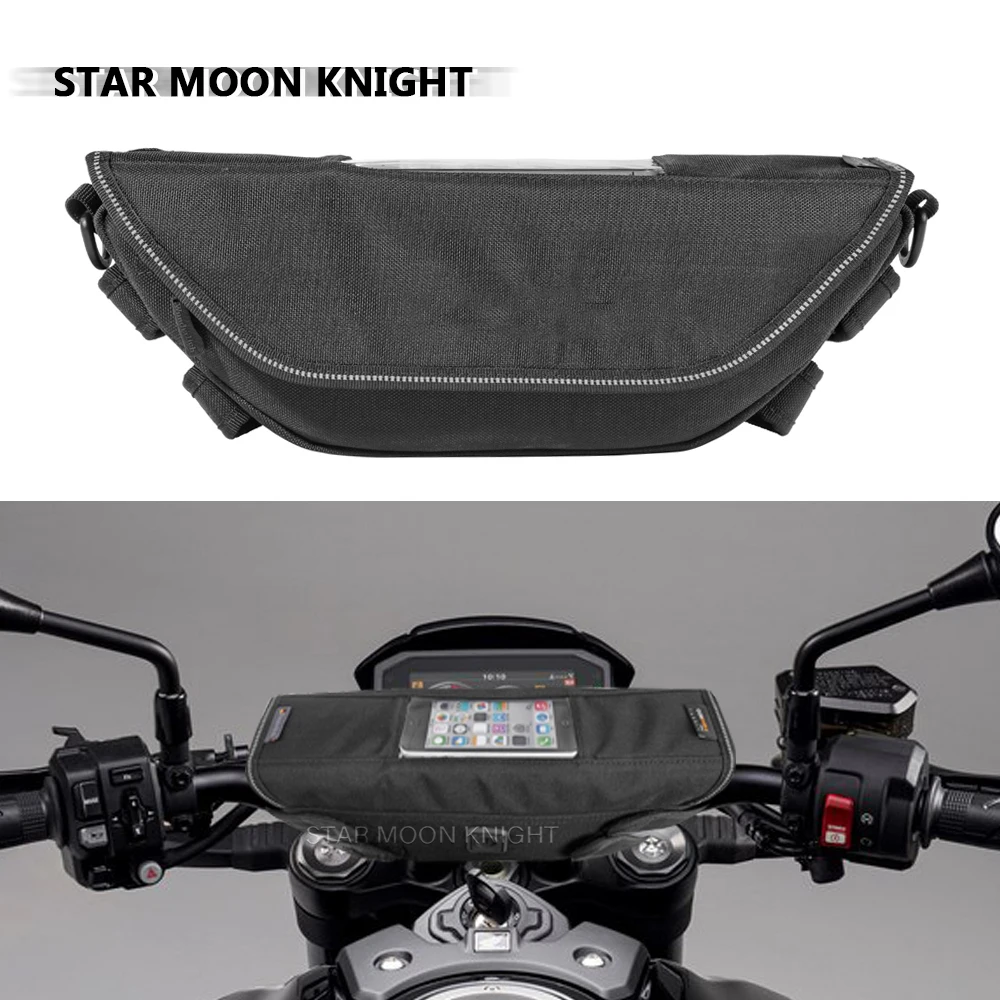 

Motorcycle Accessories Storage Handlebar bag For Honda CB1000R CB 1000 R CB650R CB350 CB300R Waterproof Bag Travel Tool bag