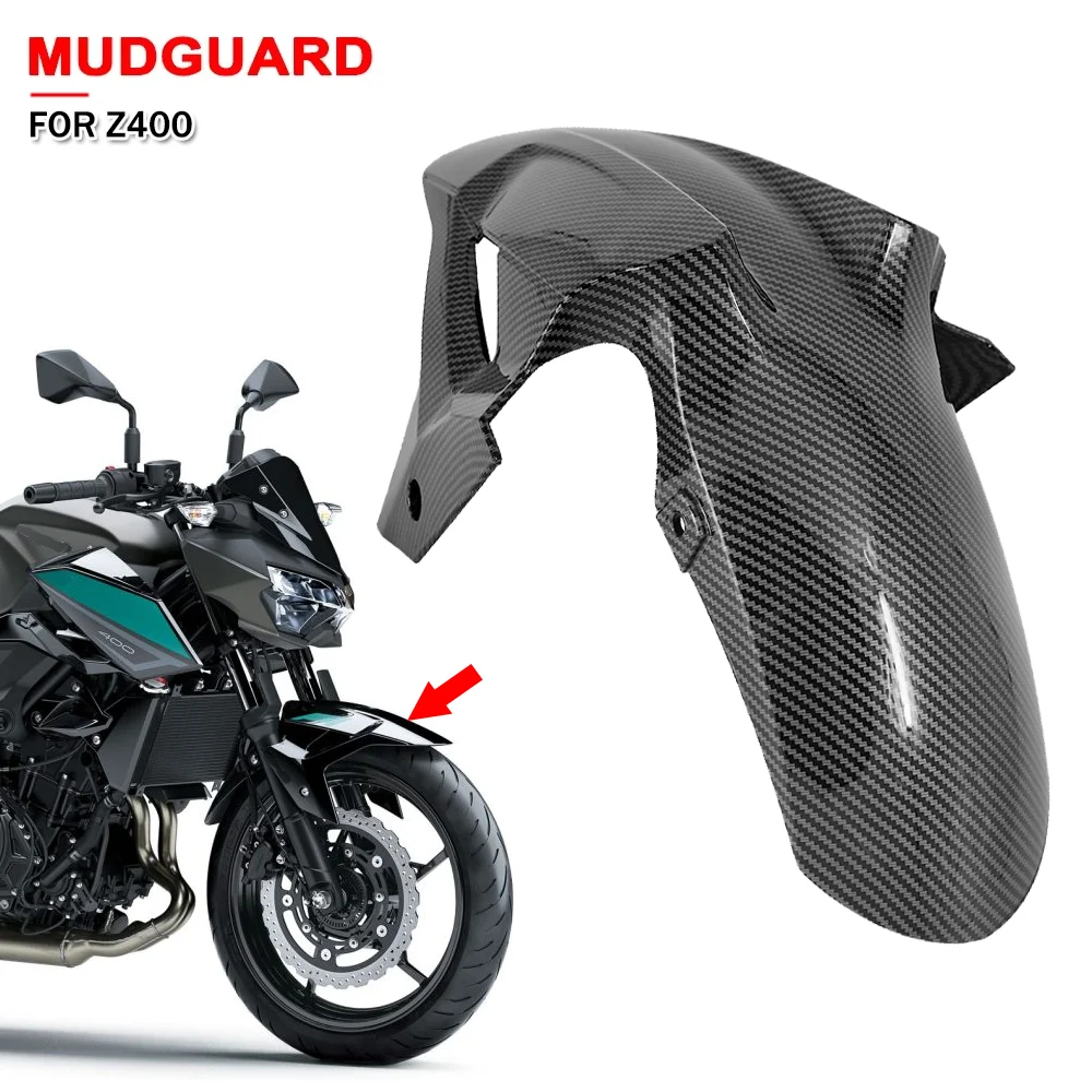 

Переднее крыло мотоцикла, брызговик, аксессуары для Kawasaki Z400 Z400 Z400 Z-400 для Ninja 400 2018-2023 2024