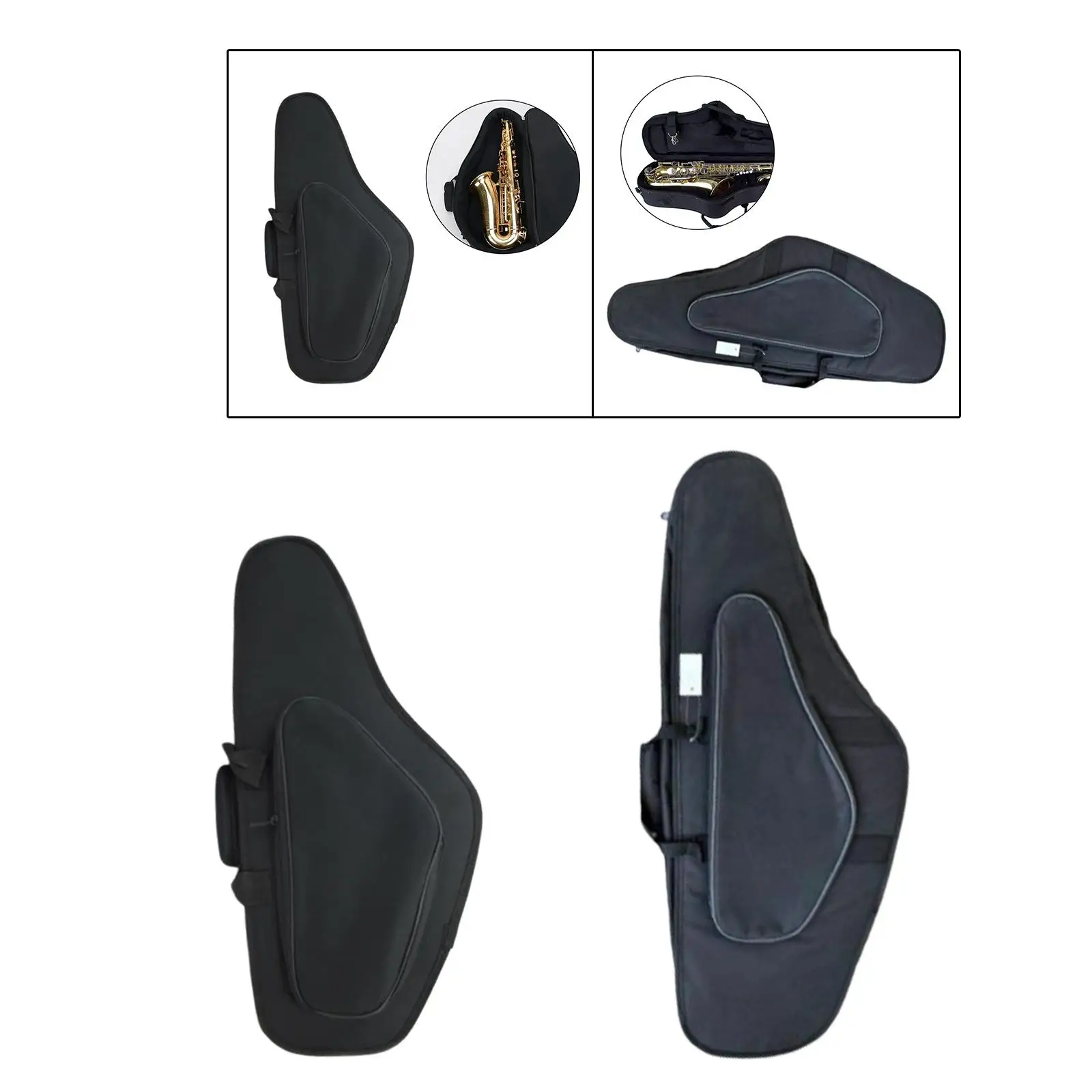 

Saxophone Case Carrying Bag Black Accompaniment Special Protective Carry Case Gifts Beginner Case Sax Bag Case Saxophone Bag