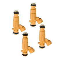 Inyectores de combustible de 4 piezas, para CITROEN C3 NEMO FIAT FIORINO QUBO PEUGEOT 206 207 BIPPER 0280156427, 9684827280