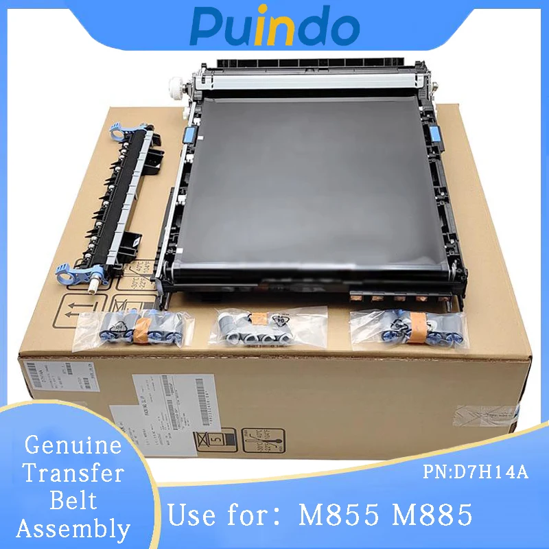 

D7H14A Genuine Remanufactured Transfer Belt Assembly for HP M855 M885 M 855 885 Transfer Belt Unit RM2-5040 A2W77-67904