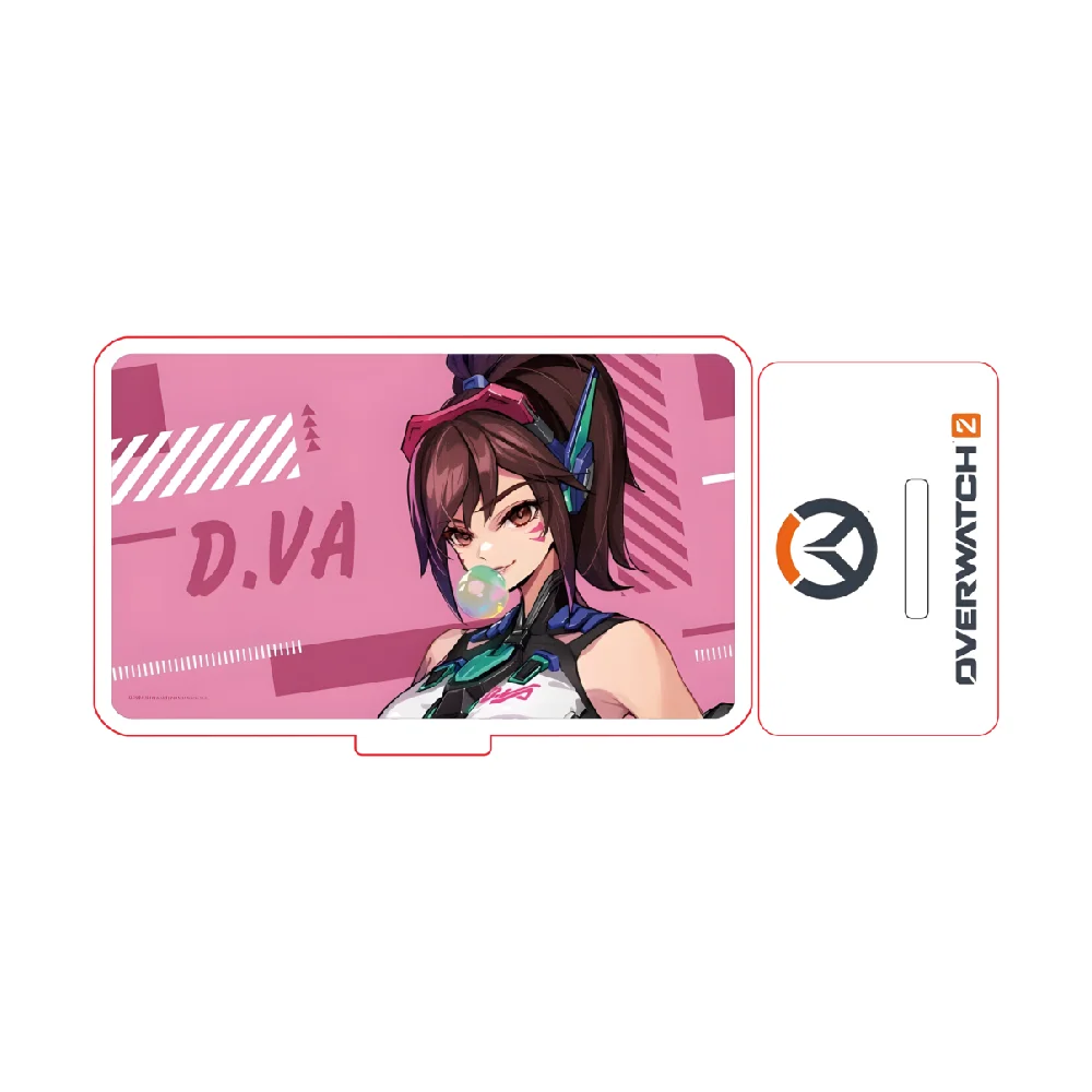 Overwatch Anime Game Acrylic Stand Action Fingure Cartoon Kawaii Table Display Standing Toys for Kids Figurine Model Accessories
