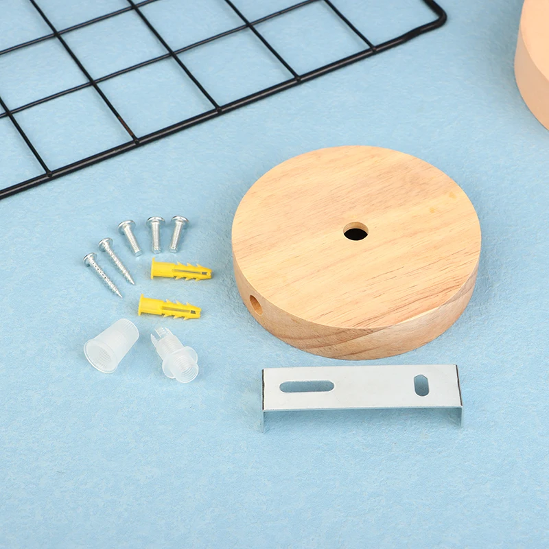 10 سنتيمتر ضوء خشبي المظلة عدة قواعد مصابيح الخشب لوحة السقف مصابيح الهيكل اكسسوارات الإضاءة خمر الثريا لوحة السقف #2