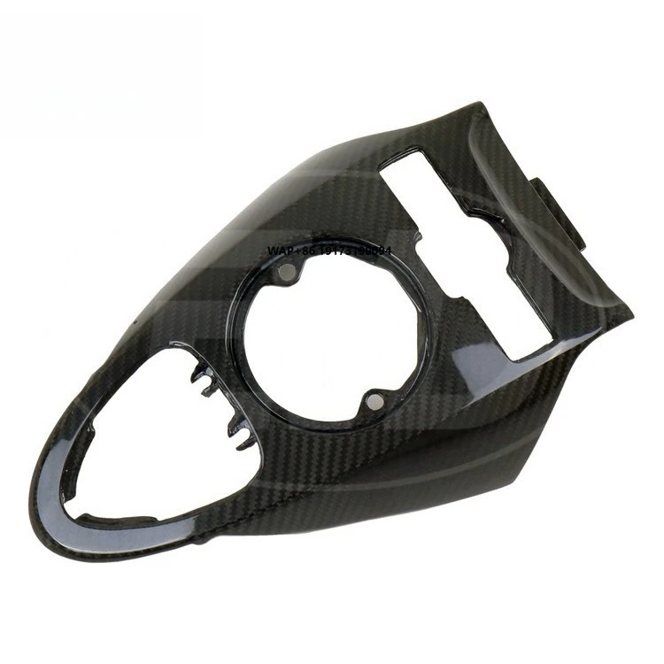 For L-amborghini Gallardo Lp550 Lp560 Lp570 Spider 2008-2014 Carbon Fiber Interior Gear Surround (2 Pcs)