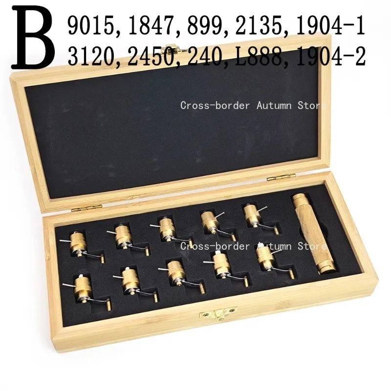 Mainspring Winder Set Brass Watch Repair Tool Wristwatch Repairing Kit DIY Watchmaker Tools Alloy Steel Watch Winding Tool