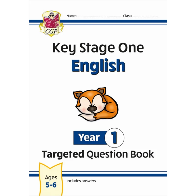 

Новая книга вопросов по английскому языку KS1, 1 год, CGP, координация групповых публикаций 9781837740529 Книга