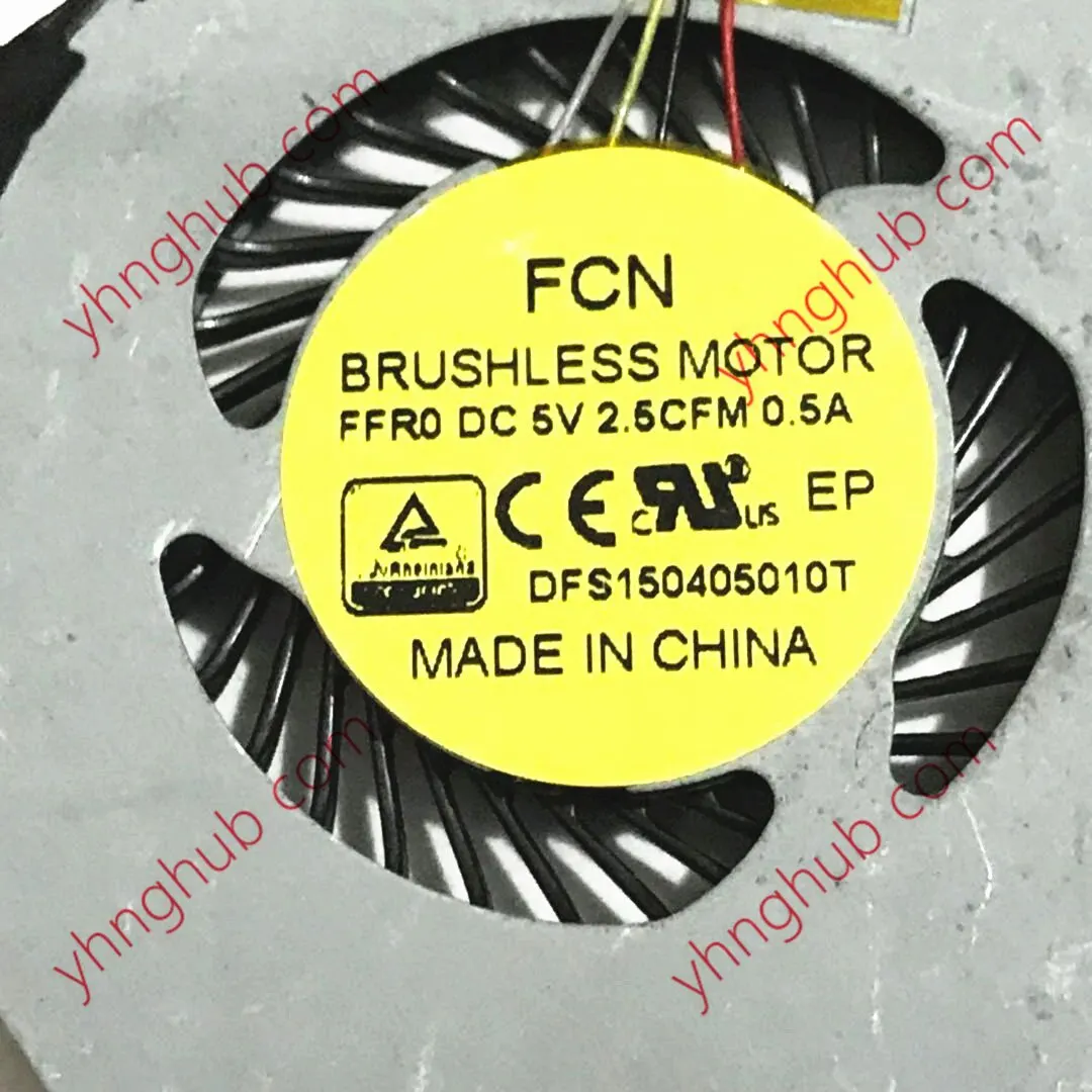 FCN DFS150405010T 7547 7548 P41F 015M67 0D2T4F DC 5V 0 50A พัดลมทำความเย็น