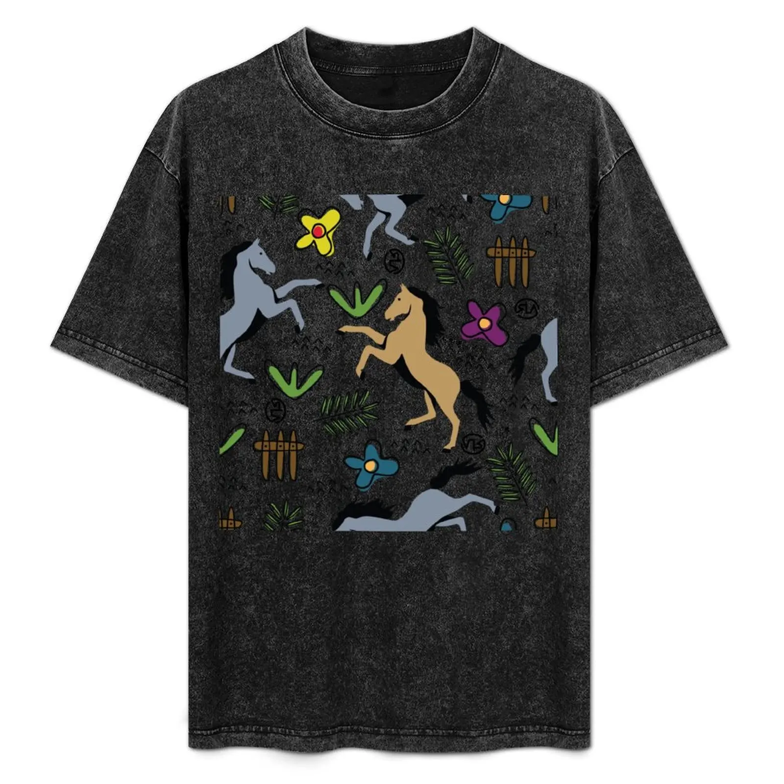 

Rancho Los Angeles Pattern 1 T-Shirt Holiday Outdoor T-Shirt