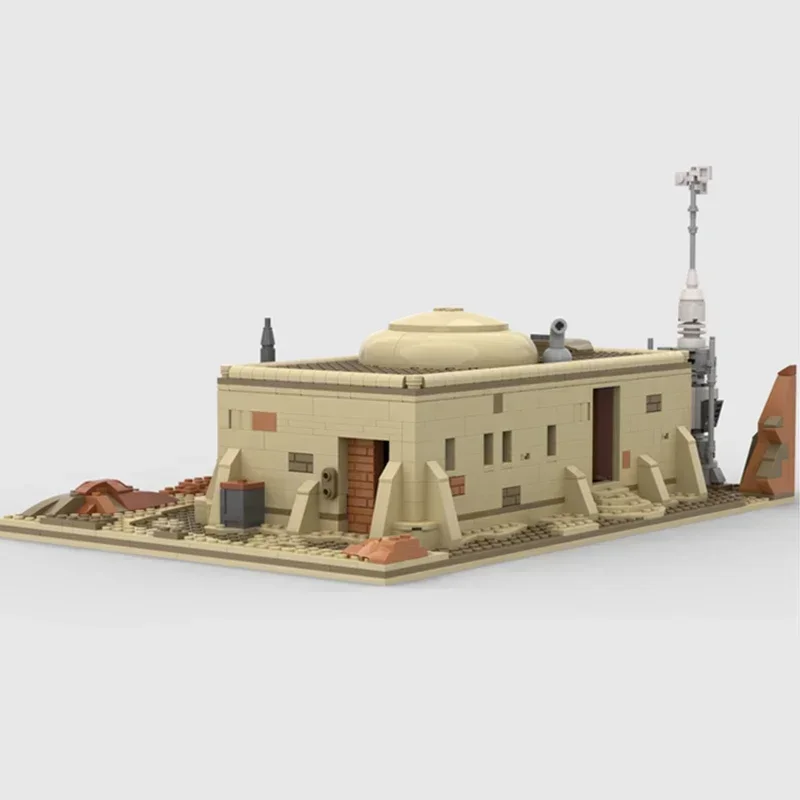 스타 영화 모델 Moc 빌딩 벽돌 사막 임시 교환 기술 모듈 형 블록 선물 크리스마스 장난감 DIY 세트 조립