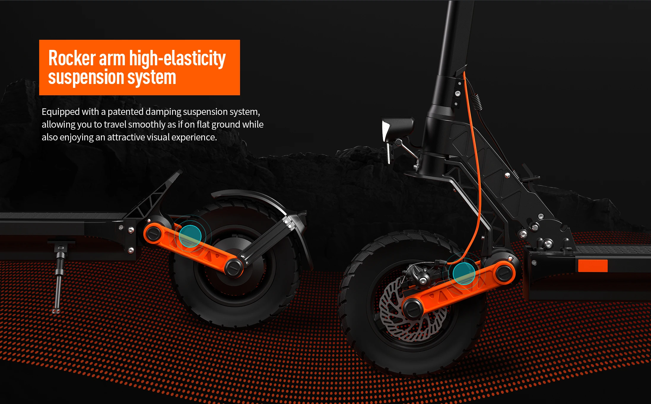 JOYOR S5 (ABE) E-Scooter für Erwachsene, 48V13AH Akku, City-Commuting E-Scooter, 10 Zoll Luftreifen, Elektroroller – Detail 2