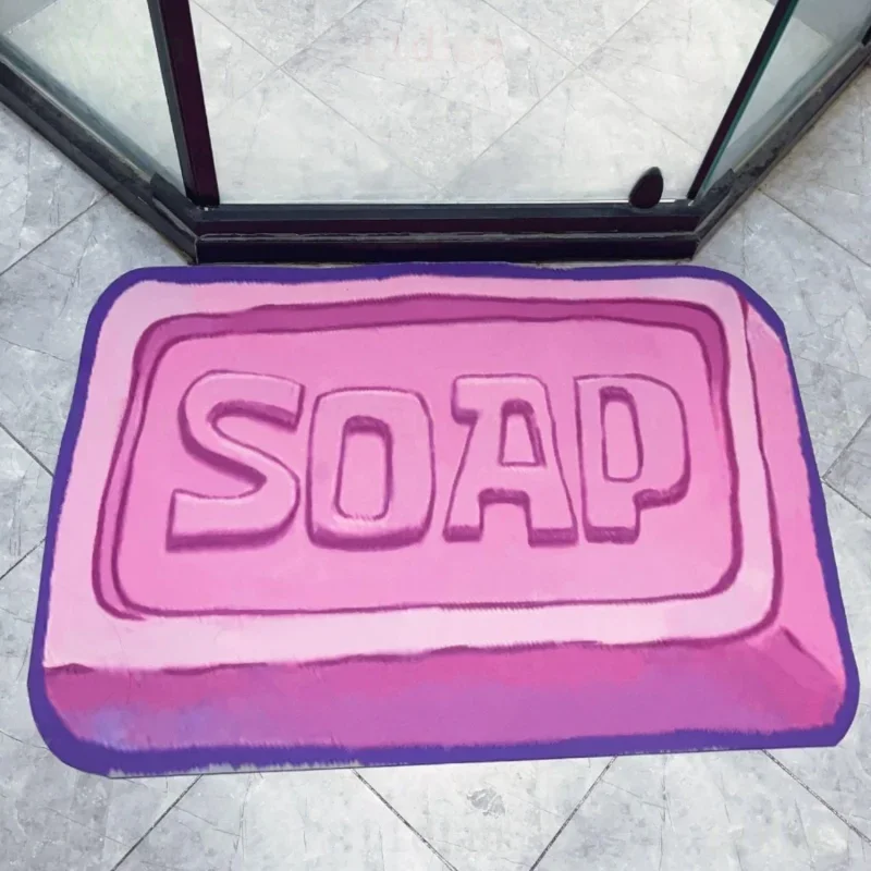 SpongeBob Cartoon Quick-Dry Non-Slip Bath Mat