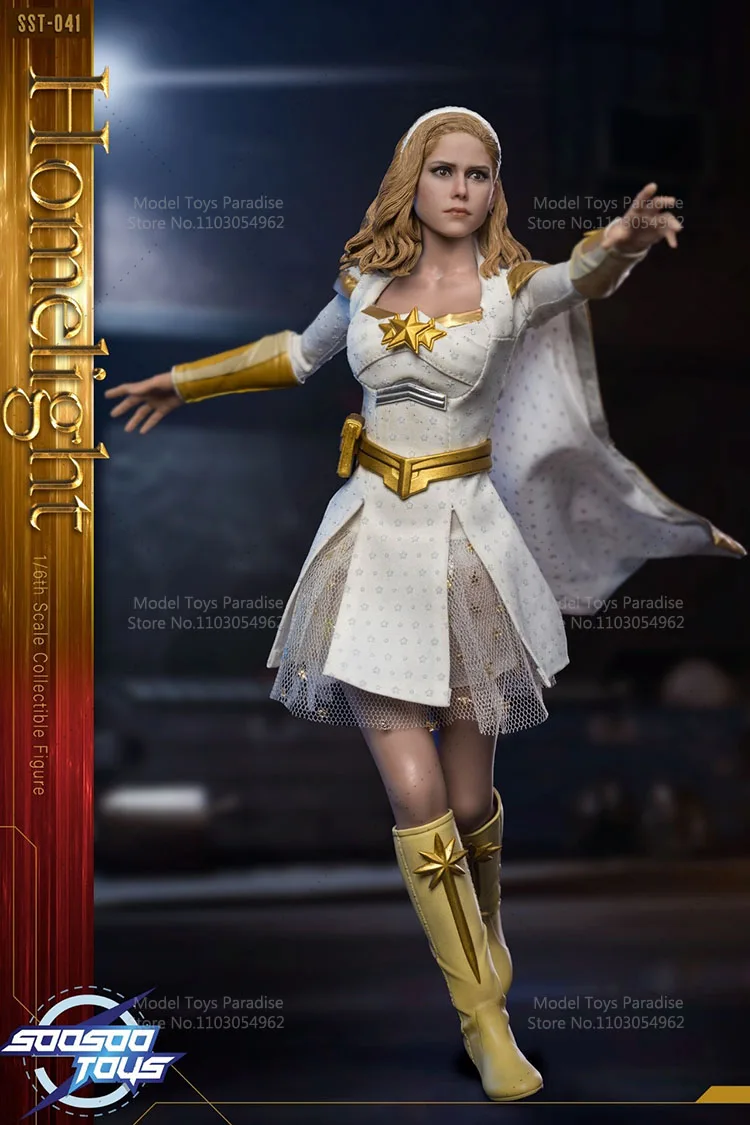 

Soosootoys SST-041 1/6 Collectible Toys Starlight Super Hero Annie January Woman Soldier 12inch Action Figure Model Gifts