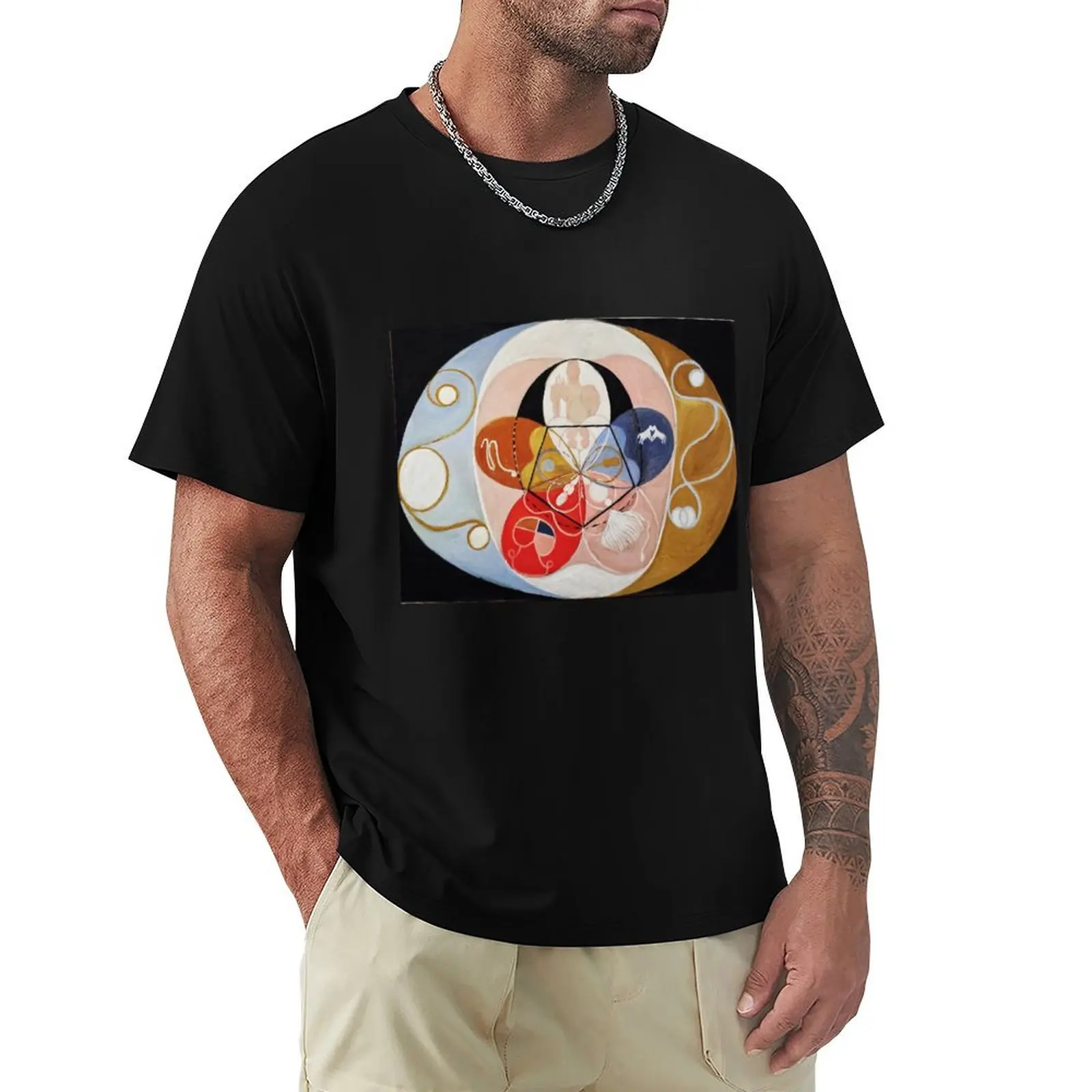 HD Circle, by Hilma af Klint 1907 HIGH DEFINITION T-Shirt Construction Work Tee Shirt