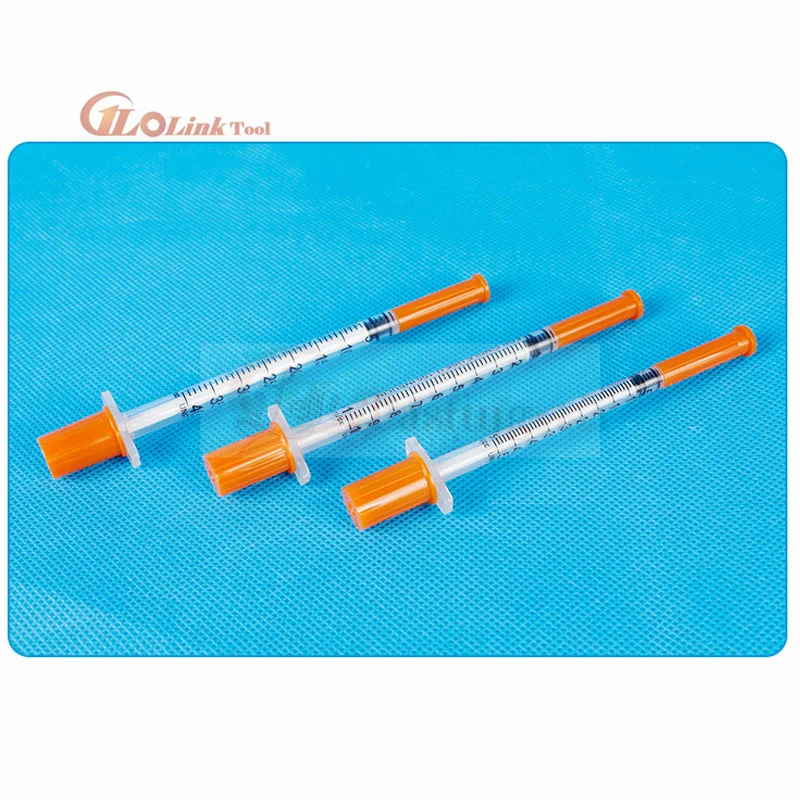 50 قطعة 1 مللي 30G13mm المتاح البلاستيك حقنة بيطرية مع الإبر لمزرعة الحيوانات الأليفة الحيوان القط الكلب خنزير الماشية الأغنام الخيول أداة Pa