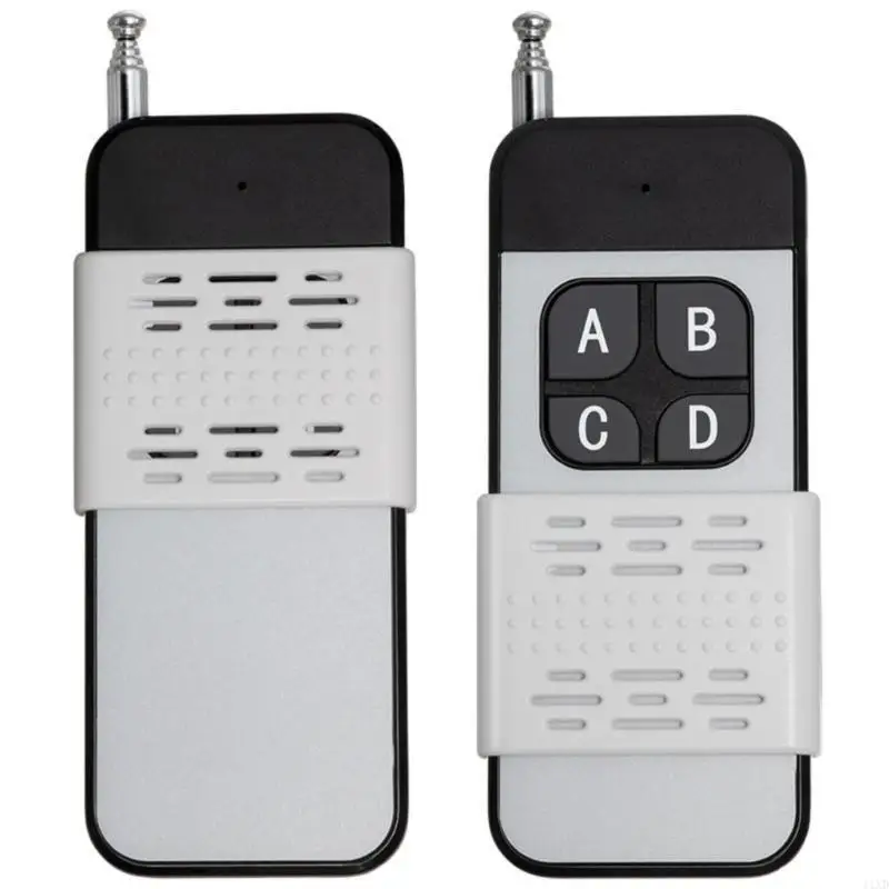 433MHz Learning Code Remote with Four Button ABS for Easy Device Management