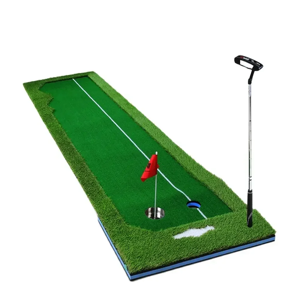 

PGM Practice Blanket Free Putting Indoor/outdoor Golf Putting Green Home Practice Portable 0.75X3CM Two/four-color Fairway GL001