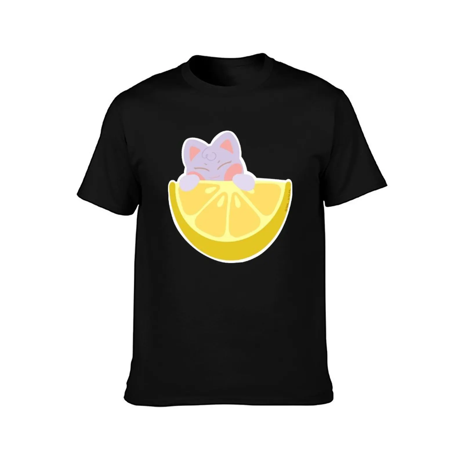 Ateez Aniteez Golden Hour Lemon SANdeoki T-Shirt, Summer Casual Cotton Tee, Oversized Streetwear Tops, Vintage Graphic Print