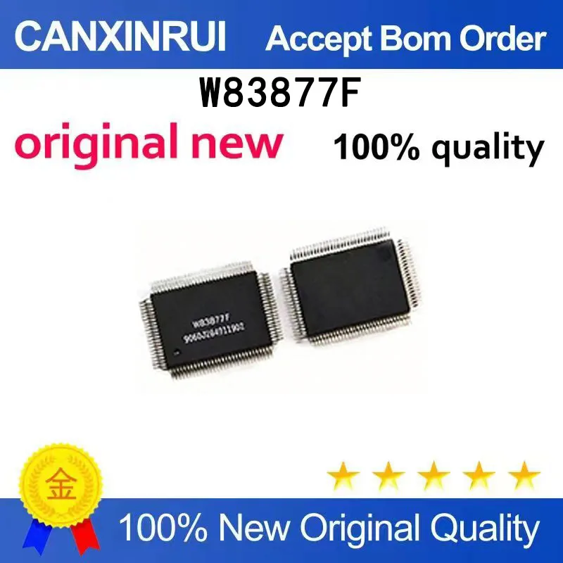 

(5-100 pieces)Brand new original W83877F 83877F QFP spot chip IC