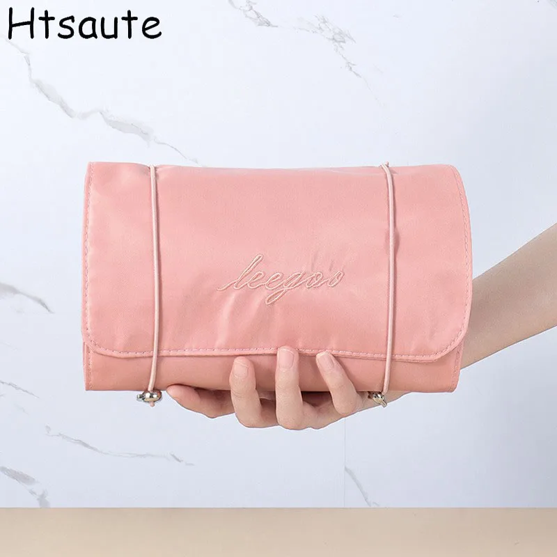 

4 in 1 Case Women Cosmetic Bag Large Capacity Makeup Bag Detachable Travel Organizer Washing and Storage Bags Toiletry Kit Cases