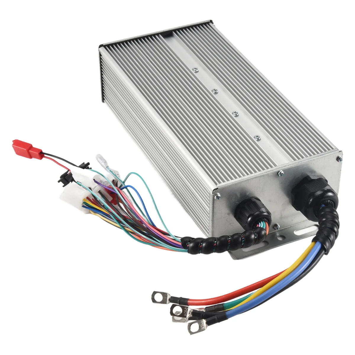 Controlador foc de triciclo 48v-72v 5000w, carro de bateria, controlador de motor sem escova inteligente, carro elétrico