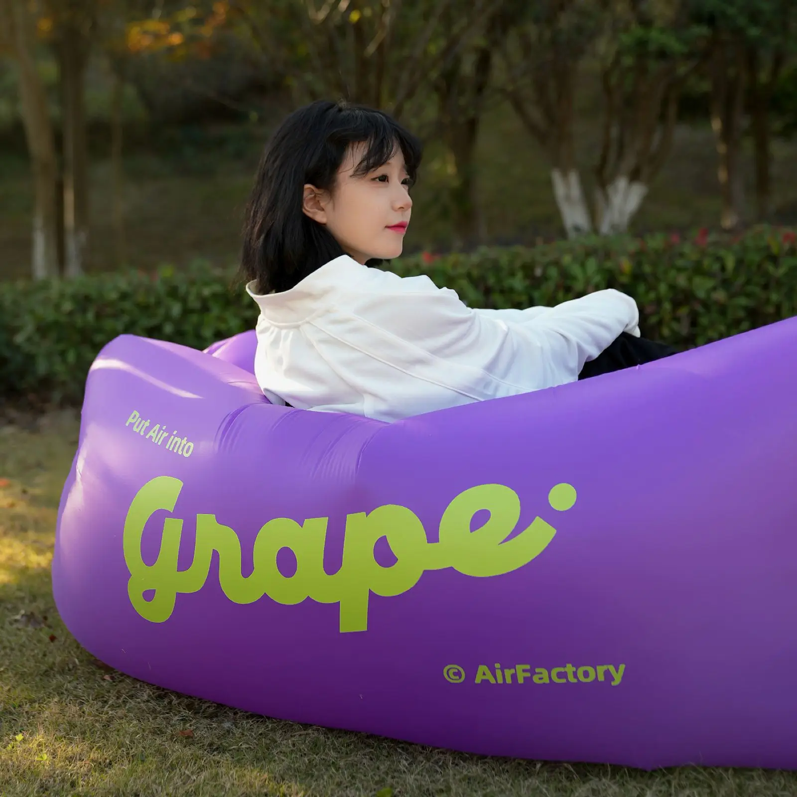 Outdoor portable lazy inflatable sofa Water beach Grassland park Air bed sofa toys inflatable chair Fast Infaltable Air Sofa