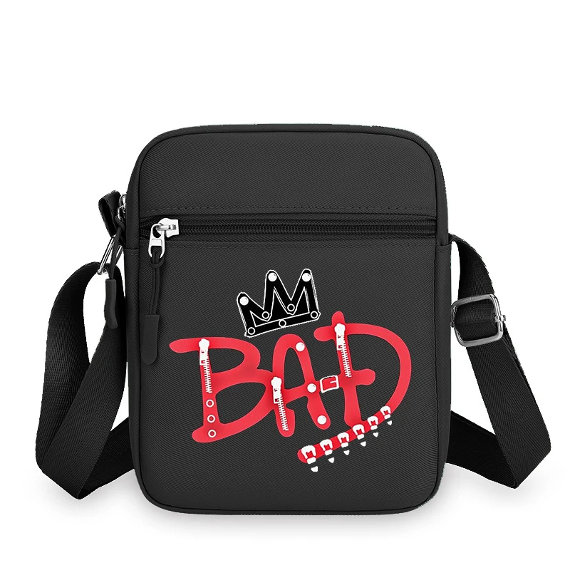 Men Women Anime Phone Storage Pouch MJ Casual Accessories Handbags Michael Jackson Fashion Creative Crossbody Bag Birthday Gifts view 6