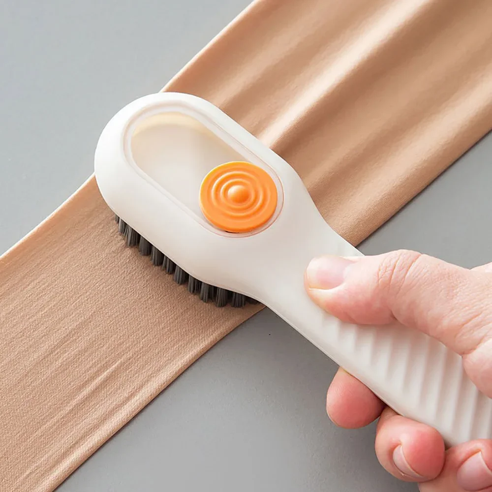 Flüssigkeitsdruck-Schuhbürste mit weichen Borsten, multifunktionale Reinigungsbürste für Schuhe, Kleidung, tägliche Haushaltsreinigung. – Detail 6
