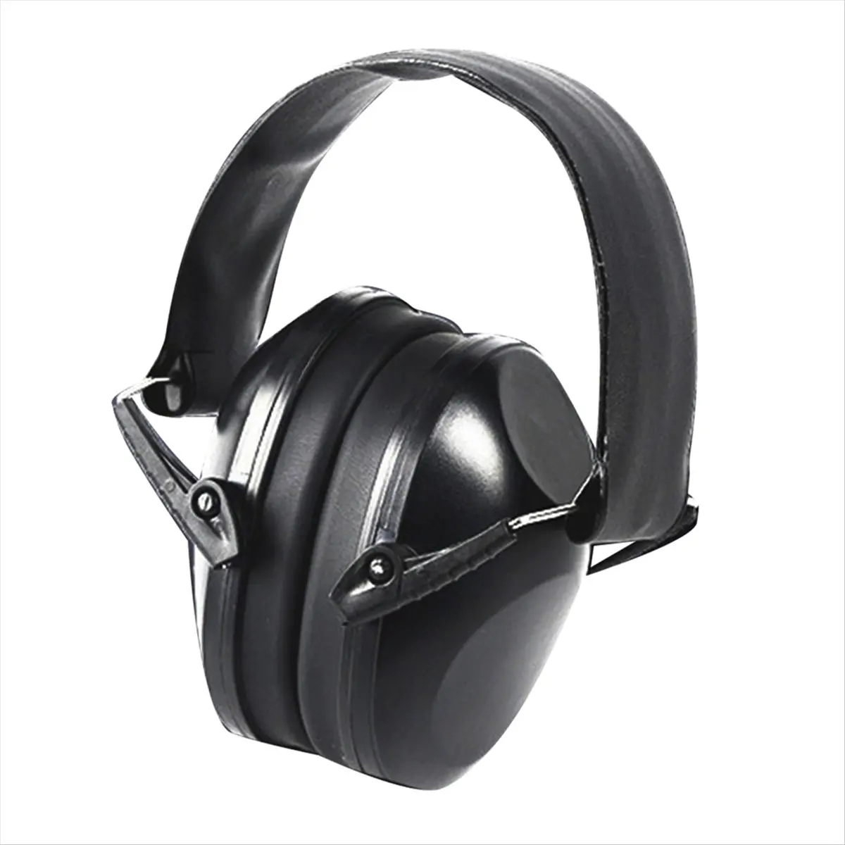 L77A Noise-Canceling Earmuffs for Kids & Adults - Wireless, Adjustable Earmuffs for Workplace Hearing Protection Black