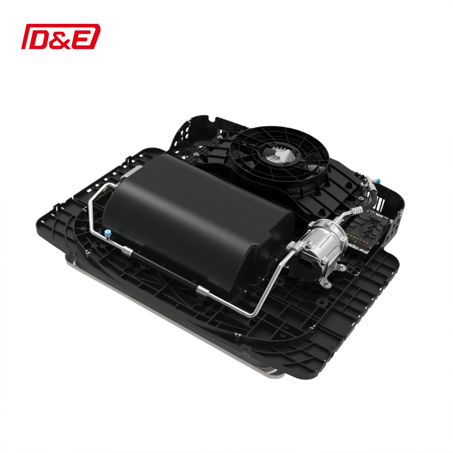 تيار مستمر 12 فولت 24 فولت على السطح التيار المتناوب وقوف السيارات مكيف الهواء ل RV قافلة متنقل تخييم شبه شاحنة برودة ذروة #2