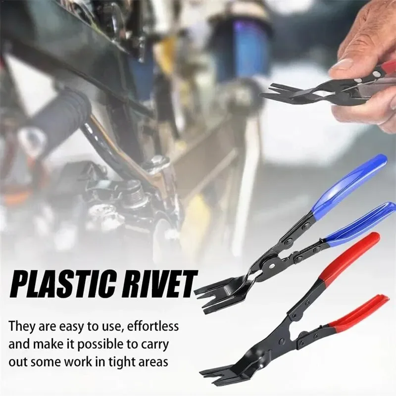 Auto Trim Clip Removal Plier Door Panel Fascia Dash Upholstery Remover Disassembly Plier Car Headlight Installation Tool