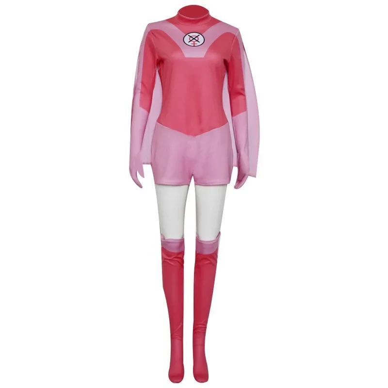 Anime Invincible Mark Grayson Nolan Omni Man Eve Cosplay Costume Men Jumpsuit Bodysuit Halloween Carnival Party Suit Zentai