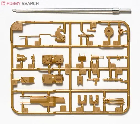 

Tamiya 12664 Metal Gun Barrel Set for Panther Ausf.D Assembled model accessories