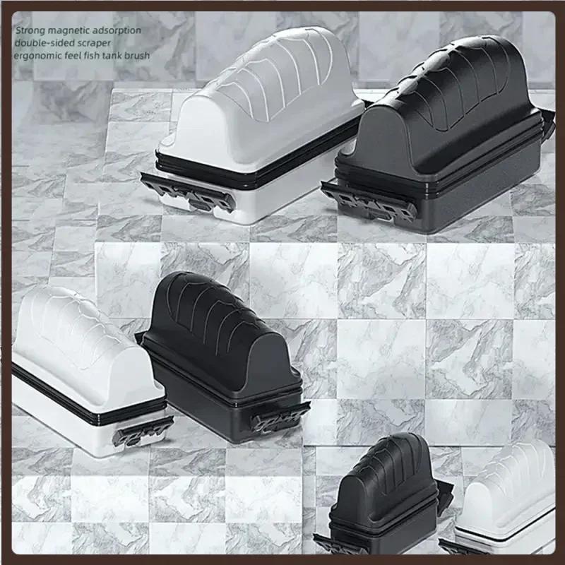 Magnetische Aquarium Aquarium Pinsel Glas Fenster Algen Schaber Reiniger Aquascaping Werkzeuge Reinigung Werkzeug Acuarios Accesorios