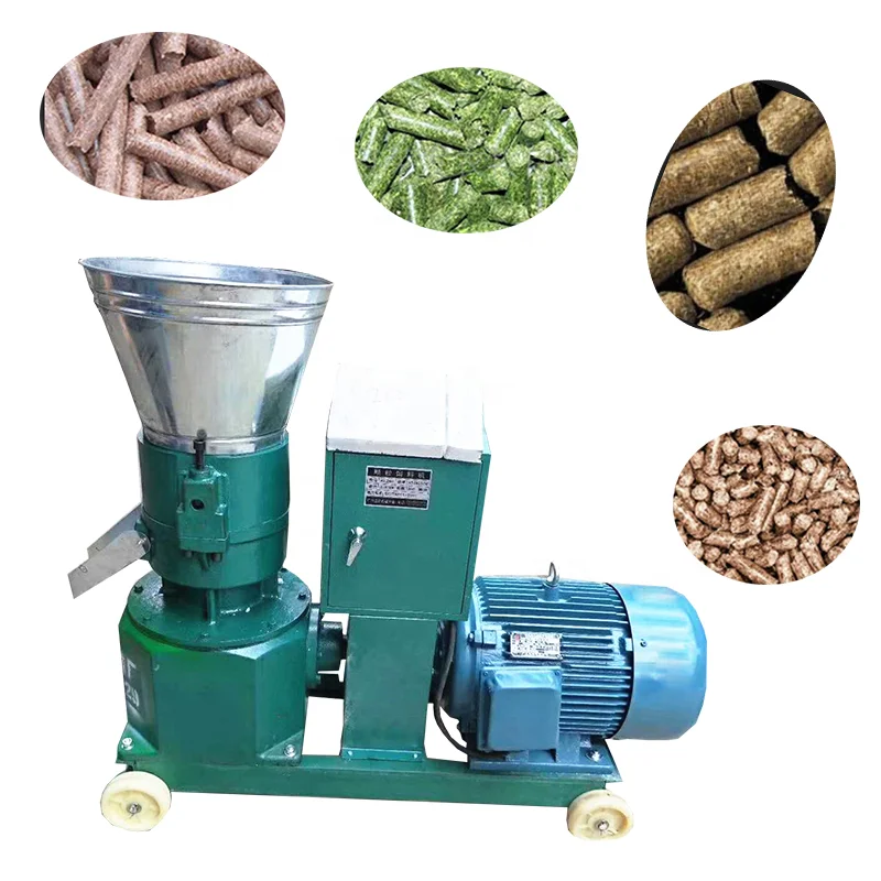 Automation Flat Die Floating Fish Dog Feed Mill Pellet Extruder Machine