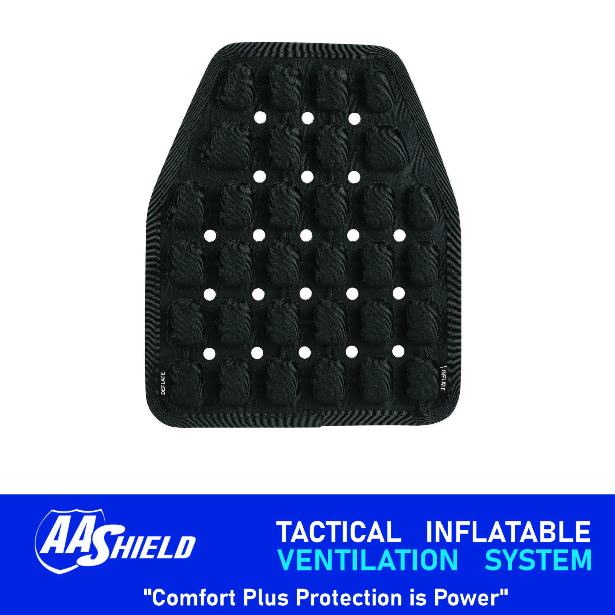 

AA Shield TACTICAL INFLATABLE VENTILATION SYSTEM Air Cushion Pad Trauma Pad